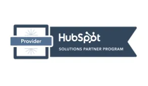 The HubSpot Solutions Partner Program provider badge
